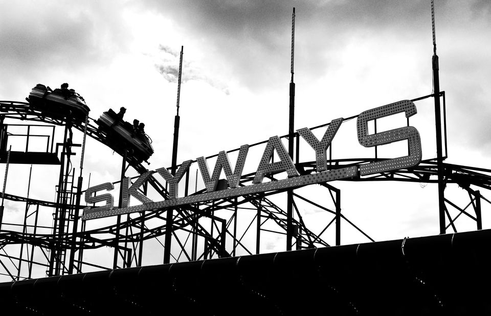 Skyways Rollercoaster in Southsea