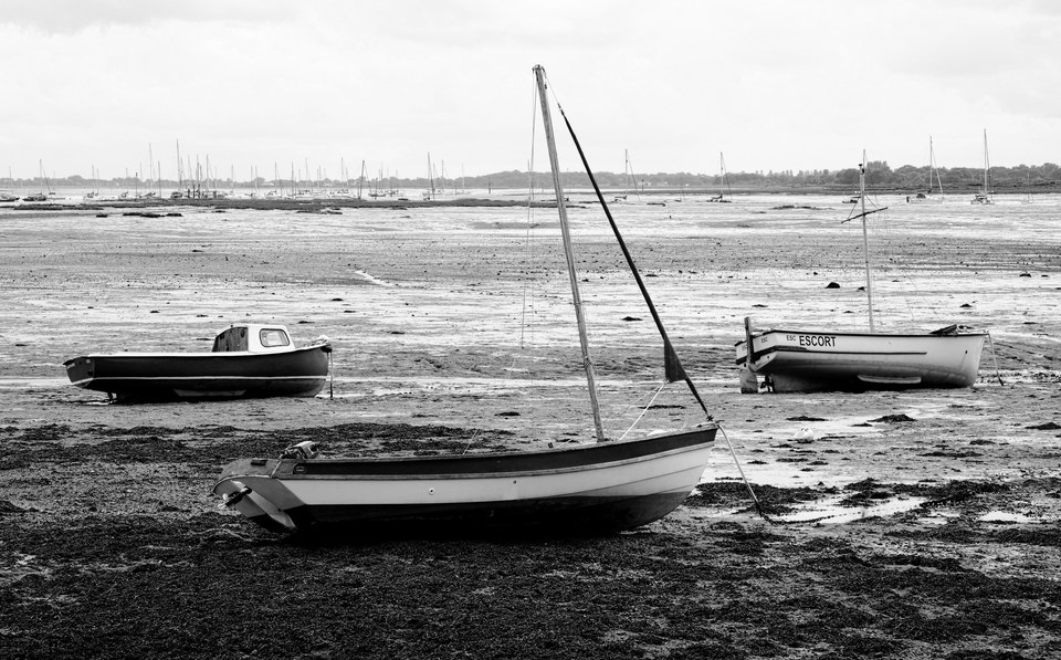 Boats in Emsworth Harbour