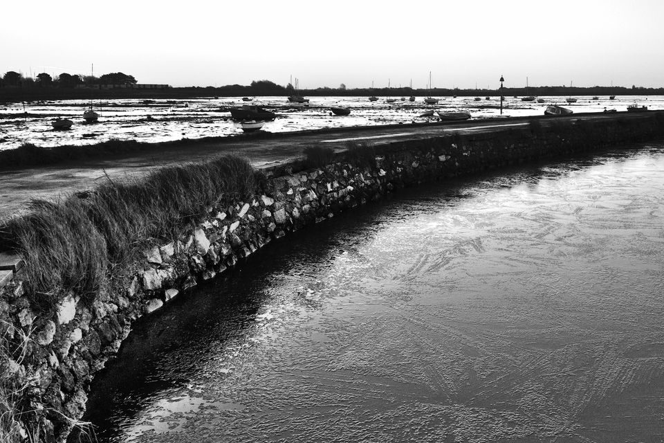 Emsworth Harbour Icy Millpond