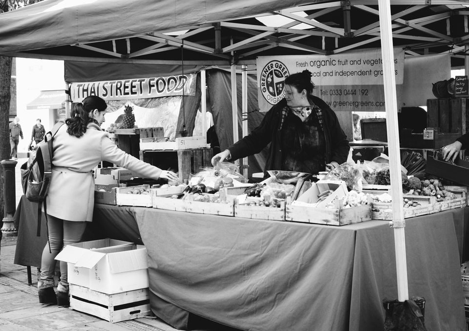 Horsham Street Market Stall