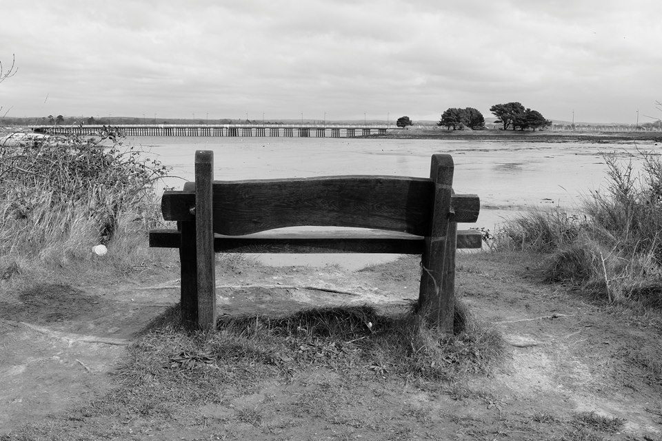 Bench on Hayling island