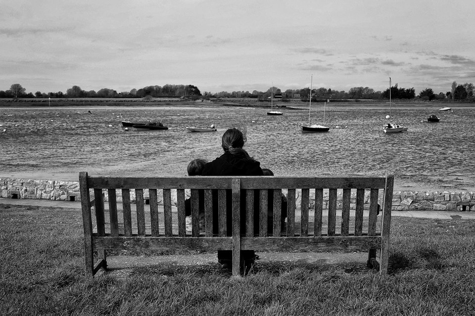 Looking out on Bosham Harbour