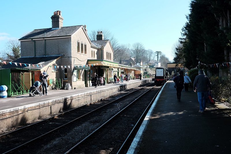 Iron 'arry in Alresford Station