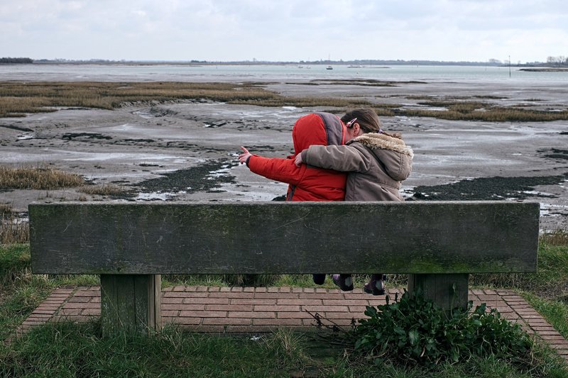 Looking out on Langstone